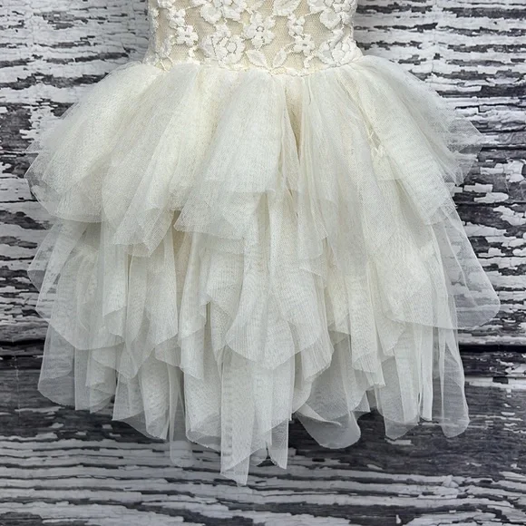 Madeleine Dress Ivory - Size 2T/3T - Picture 6 of 10